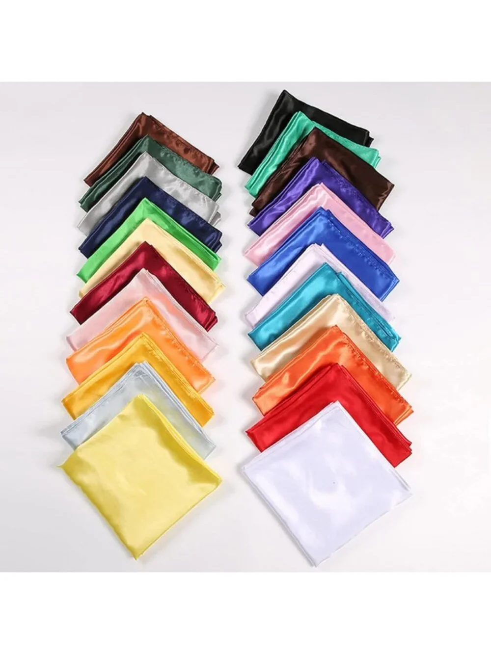 Large 35” Satin Head Scarf - Silk Feel Fashion Hair Wraps for Women & Girls
